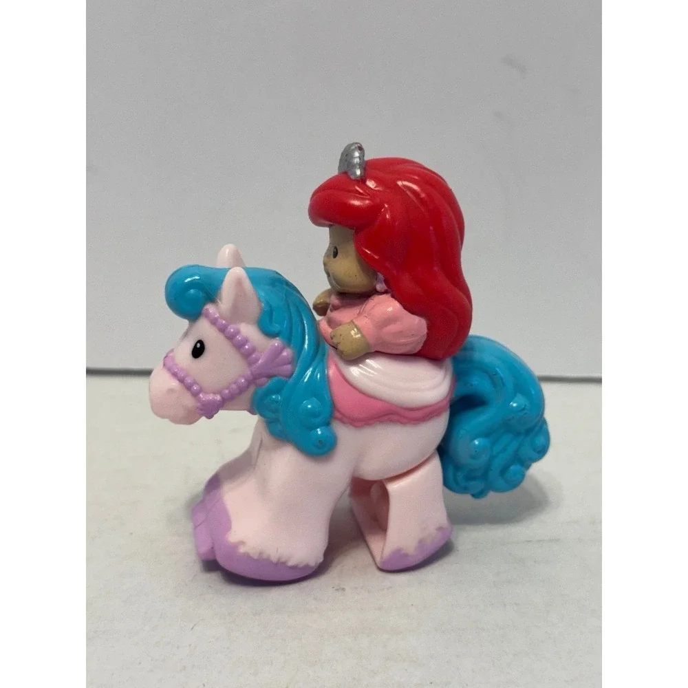 Disney Princess Ariel Klip Klop Horse Little People Fisher Price toy collectible